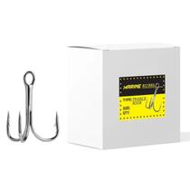 Anzol Pesca Triplo Garatéia Marine Sports Nickel Nº 4/0 - 10 Peças Anzol Pesca Triplo Garatéia Marine Sports Nickel Nº 4/0 - 10 Peças