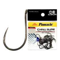 Anzol Pinnacle Chinu Sure Sem Farpa 08 Cart. 20pçs Maruri