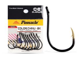 Anzol Pinnacle Color Chinu Black Nº 12 (2,90cm) - 10 Peças