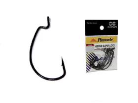 Anzol Pinnacle Magna Super Lock 2/0 Black 10pç - Maruri