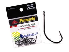 Anzol Pinnacle Maruseigo Ring Black Nº 12 (1,8cm) - 20 Peças