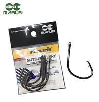 Anzol Pinnacle Mutsu Ring Light Black Nº 5/0 (3,40cm) - 10 Peças