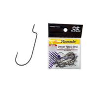 Anzol Pinnacle OffSet Round Bend 2/0 Black 10pçs - Maruri