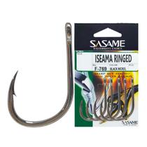 Anzol Sasame Iseama Ringed F-769 Black Nickel Tamanho 11 com 16 Unidades