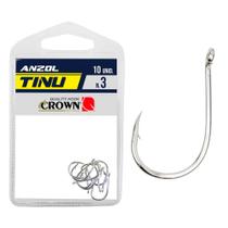 Anzol Tinu Niquel 10 peças - Crown 3