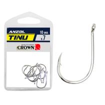 Anzol Tinu Niquel 10 peças - Crown 7