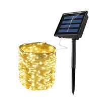 Ao Ar Livre À Prova Dwaterproof Água Solar Led Luz Corda Luzes De Fadas Natal Dia Das Bruxas Jardim