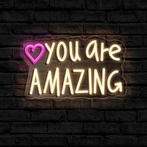 Ao Yee ZGL You Are Amazing Neon Sign Pink USB Light