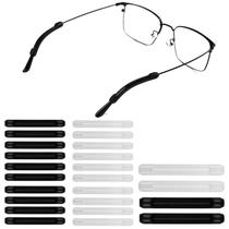 Aobvrey 12 pares de apoios auriculares de silicone para óculos, antiderrapantes Aobvrey 12 pares de apoios auriculares de silicone para óculos, antiderrapantes