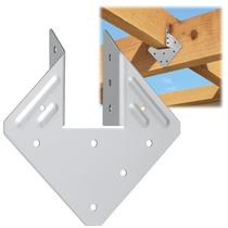 AOKLIT, 20 peças, clipes de gravatas de furacão, ganchos de vigas de calibre 18