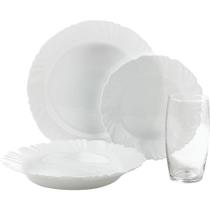 Ap Jantar 16 pecas com Copos Petala 430ml Duralex Nadir - Duralex