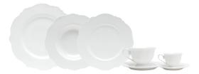 Ap Jantar 42pc Porcelana Maldivas Branco Wolff