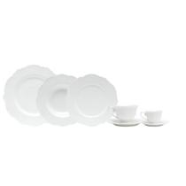 Ap jantar 42pc porcelana maldivas branco wolff