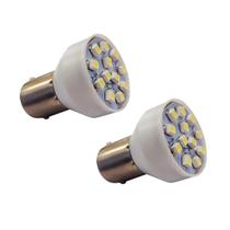 AP347 Lâmpada Led 1034 Lanterna Freio 21 5W 24V 12 Led Br Com 2 Peças