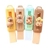 Apagador De Borracha De Capivara Fofo, Material De Escritório Kawaii, Suprimentos Escolares,