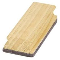 Apagador Feltro Pinus Natural 13x4x2cm Pacote Com 12 - 2610 SOUZA Apagador Feltro Pinus Natural 13x4x2cm Pacote Com 12 - 2610 SOUZA