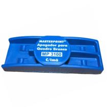 Apagador Para Quadro Branco Com Sup Para Canetas + 3 Un - Pincel Q. Branco (Azul, Vermelho e Preto)