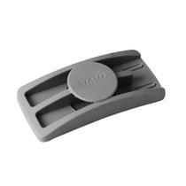 Apagador plástico para quadro branco com porta canetas R 9074 Stalo