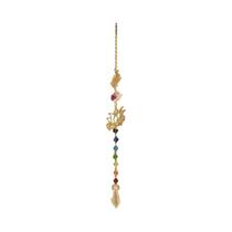 Apanhador De Sol De Vidro Colorido Em Forma De Lótus, Prisma De Cristal, Decoração De Jardim Para Apanhador De Sol De Vidro Colorido Em Forma De Lótus, Prisma De Cristal, Decoração De Jardim Para