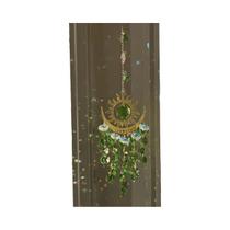 Apanhador De Sol Para Jardim, Sino De Vento, Ornamentos De Luz Solar Com Efeito De Chama E Lua,