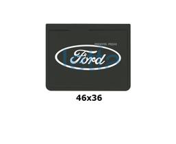 Apara barro dianteiro compatível ford 46x36 - com logomarca