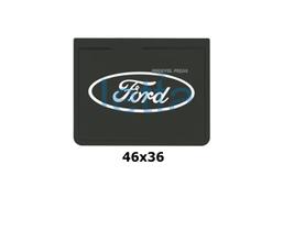 Apara Barro Injetado Dianteiro Compatível com Ford 46x36 - Com Logomarca Apara Barro Injetado Dianteiro Compatível com Ford 46x36 - Com Logomarca