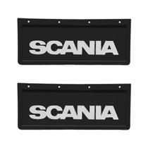 Apara Barro Traseiro Para Scania S5 Suspenção Ar 61x25cm Par