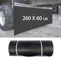 Aparabarro Lameiro 260x60 Preto Liso Universal Caminhão