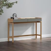 Aparador 2 Gavetas em MDF e Madeira Maciça Linha Barcelona Aparador 2 Gavetas em MDF e Madeira Maciça Linha Barcelona