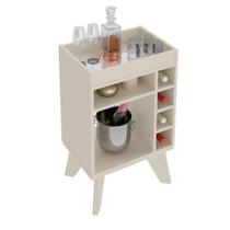 Aparador Adega Bar 4 Nichos 72x45 Cm Dri 4103 Off White Arly Aparador Adega Bar 4 Nichos 72x45 Cm Dri 4103 Off White Arly