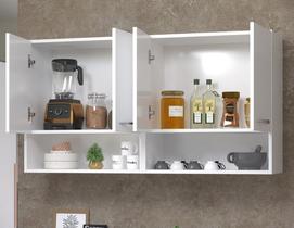 Aparador aéreo Suspenso 1,20m Para Organização Organizador Multiuso Aparador aéreo Suspenso 1,20m Para Organização Organizador Multiuso