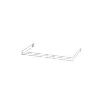 Aparador Aramado Organizador em U 30x73 cm Ponta New Plus Branco - SA Gôndolas Aparador Aramado Organizador em U 30x73 cm Ponta New Plus Branco - SA Gôndolas