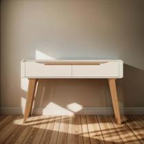 Aparador ARC Off White/Nature Imcal Móveis