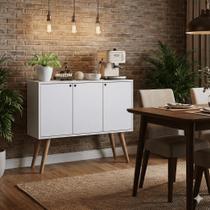 Aparador Balcão Buffet Cantinho do Café Pés Palito Elegante Retro 3 Portas Adega Móveis Bonatto Aparador Balcão Buffet Cantinho do Café Pés Palito Elegante Retro 3 Portas Adega Móveis Bonatto