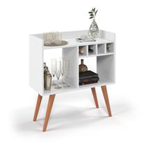 Aparador Balcão Industrial Canto Sala Ambiente Cozinha Retro Pés Palito Rubi cor:Branco Aparador Balcão Industrial Canto Sala Ambiente Cozinha Retro Pés Palito Rubi cor:Branco
