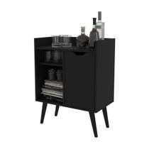 Aparador Balcão Mesa para Café/Bar Multifuncional AP2310 Preto - Tecno Aparador Balcão Mesa para Café/Bar Multifuncional AP2310 Preto - Tecno