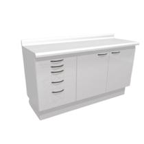 Aparador Bancada Clínica Cabeleireiro Estética Multiuso MDF Aparador Bancada Clínica Cabeleireiro Estética Multiuso MDF