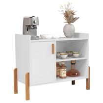 Aparador Bancada Hall de Entrada Balcão Sala de Estar Buffet Balcão Adega Bar Jantar Cantinho do Café Cozinha 1 Porta Retrô Luxor