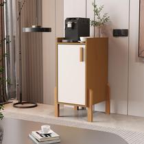 Aparador Bancada Hall de Entrada Buffet Balcão Bar Sala Jantar Decoração Cozinha Cantinho do Café Retrô 1 Porta Poseidon Cedro/Offwhite