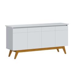 Aparador Bancada Sala de Estar Buffet Balcão Jantar Armário Cozinha Cantinho do Café Classic 4 Portas Imcal Aparador Bancada Sala de Estar Buffet Balcão Jantar Armário Cozinha Cantinho do Café Classic 4 Portas Imcal