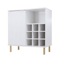 Aparador Bar Adega Ditália 2 Portas R-633 Branco Aparador Bar Adega Ditália 2 Portas R-633 Branco