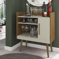 Aparador Bar Café Chá Bebidas Cinamomo Off White Decora Móveis Online