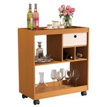 Aparador Bar JB 4000 com Design Moderno com Rodizio - Nature - Off Aparador Bar JB 4000 com Design Moderno com Rodizio - Nature - Off