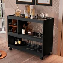 Aparador Bar Preto Nature