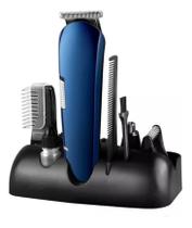 Aparador Barbeador Cabelo Barba Corpo Intimo Axila Masculino Portátil - Kemei