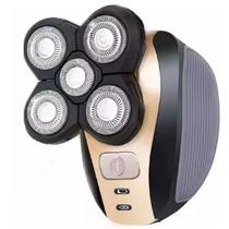 Aparador barbeador com massageador e escova facial incluídos Aparador barbeador com massageador e escova facial incluídos