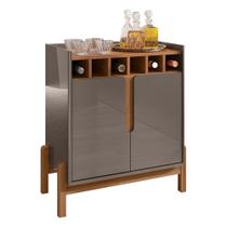 Aparador Barzinho Lizz com Adega 2 Portas - Casa D Aparador Barzinho Lizz com Adega 2 Portas - Casa D