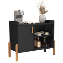 Aparador Buffe Luxor Moderno Decoração Pes Madeira Luxuoso