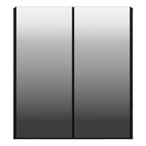 Aparador Buffet 2 Portas Com Espelho Vegas V3611 Preto Preto