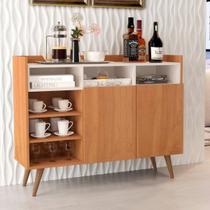 Aparador Buffet 2 Portas Nature / Off White - Life Germai